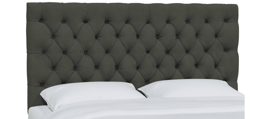 Full Headboard in Velvet Pewter C901225