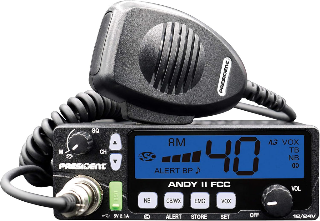 CB Radio with Weather Channel and USB Port H137