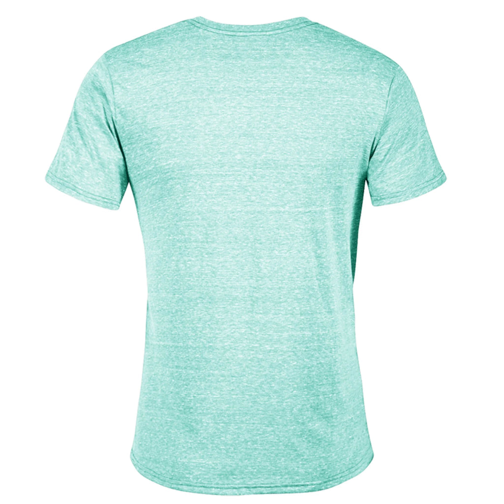 Celadon Snow Heather Short Sleeve Blended T-Shirt Z694619
