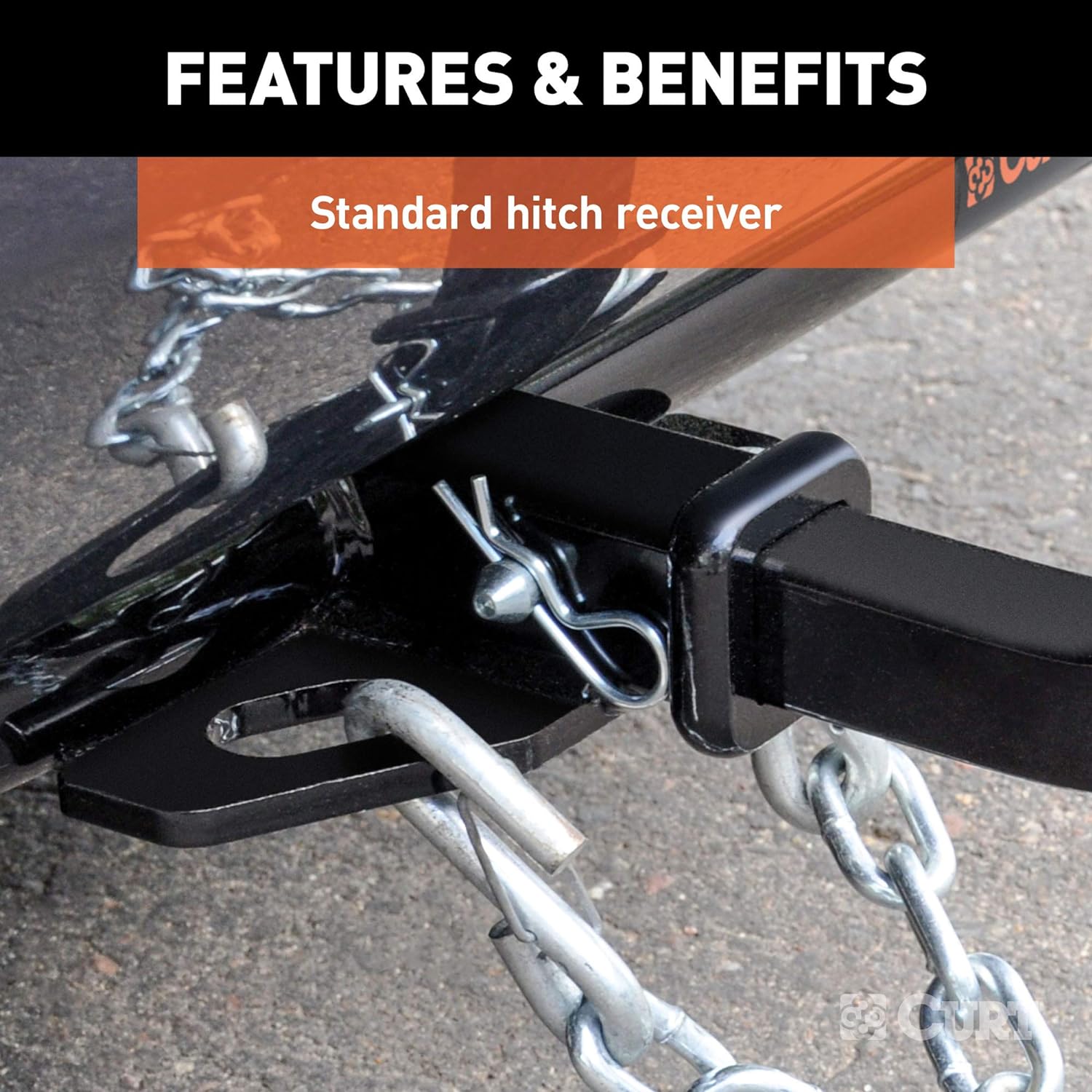 Class 1 Trailer Hitch, 1-1/4-Inch Receiver H7406