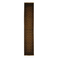 Brown Wool Runner A57635