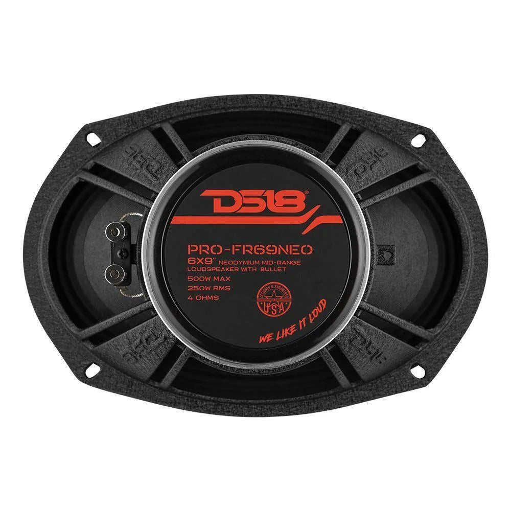 6x9" Full-Range Loudspeaker Neodymium 1000 Watt 4-Ohm L844