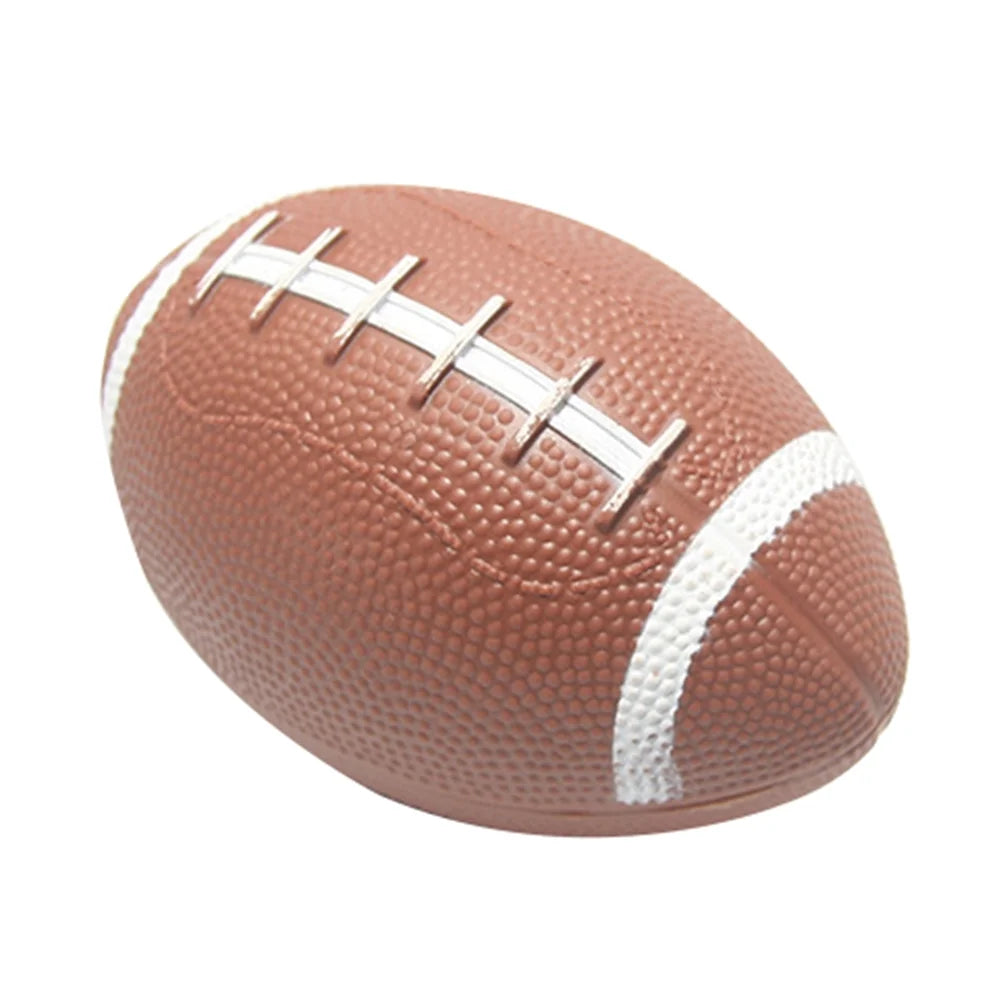 Mini Inflatable Rubber Ball Rugby Football Basketball Toy Q719489