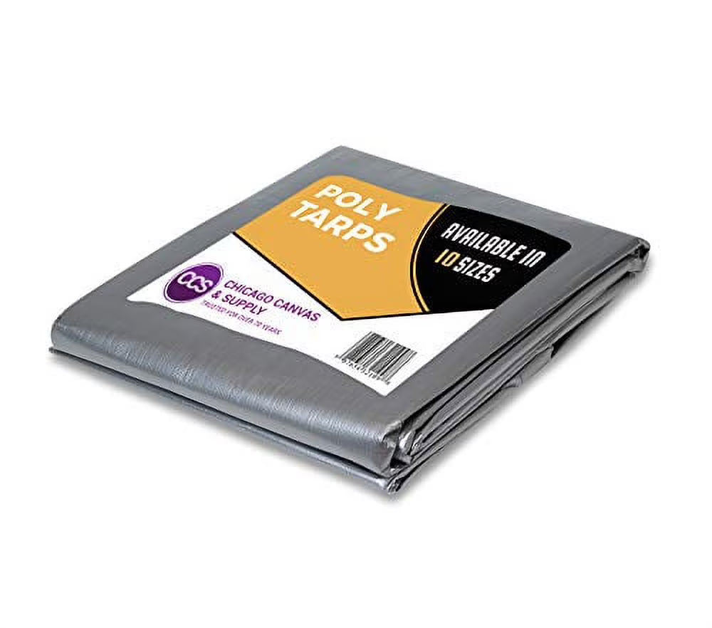 Heavy Duty Silver Poly Tarp G92322