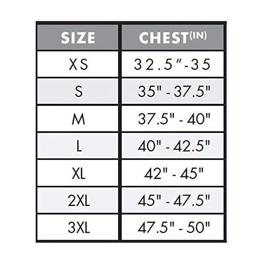Black Medium Life Vest L58984