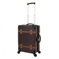 Brown Hardside Spinner Carry On W956