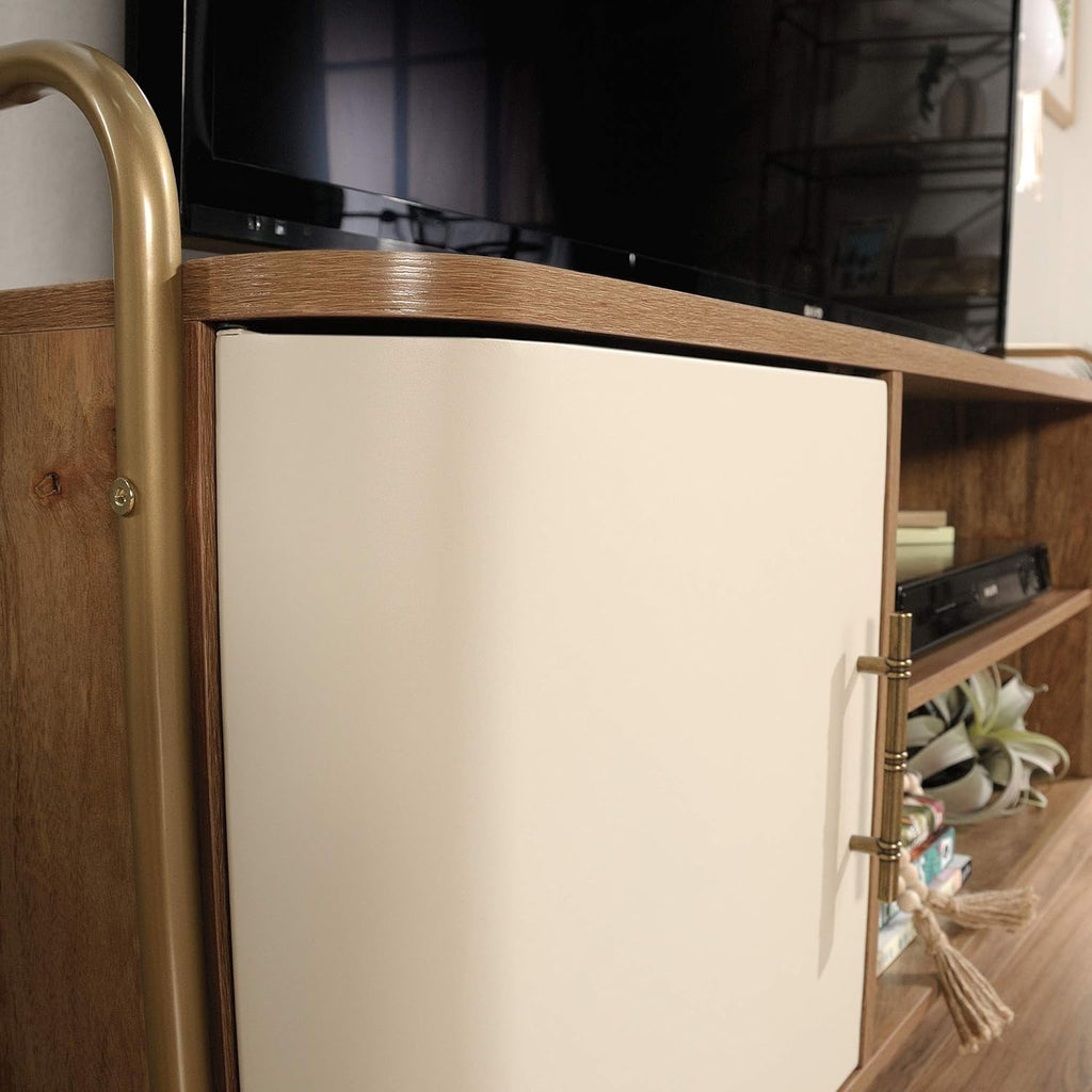 Sindoori Mango Finish Entertainment Credenza D665