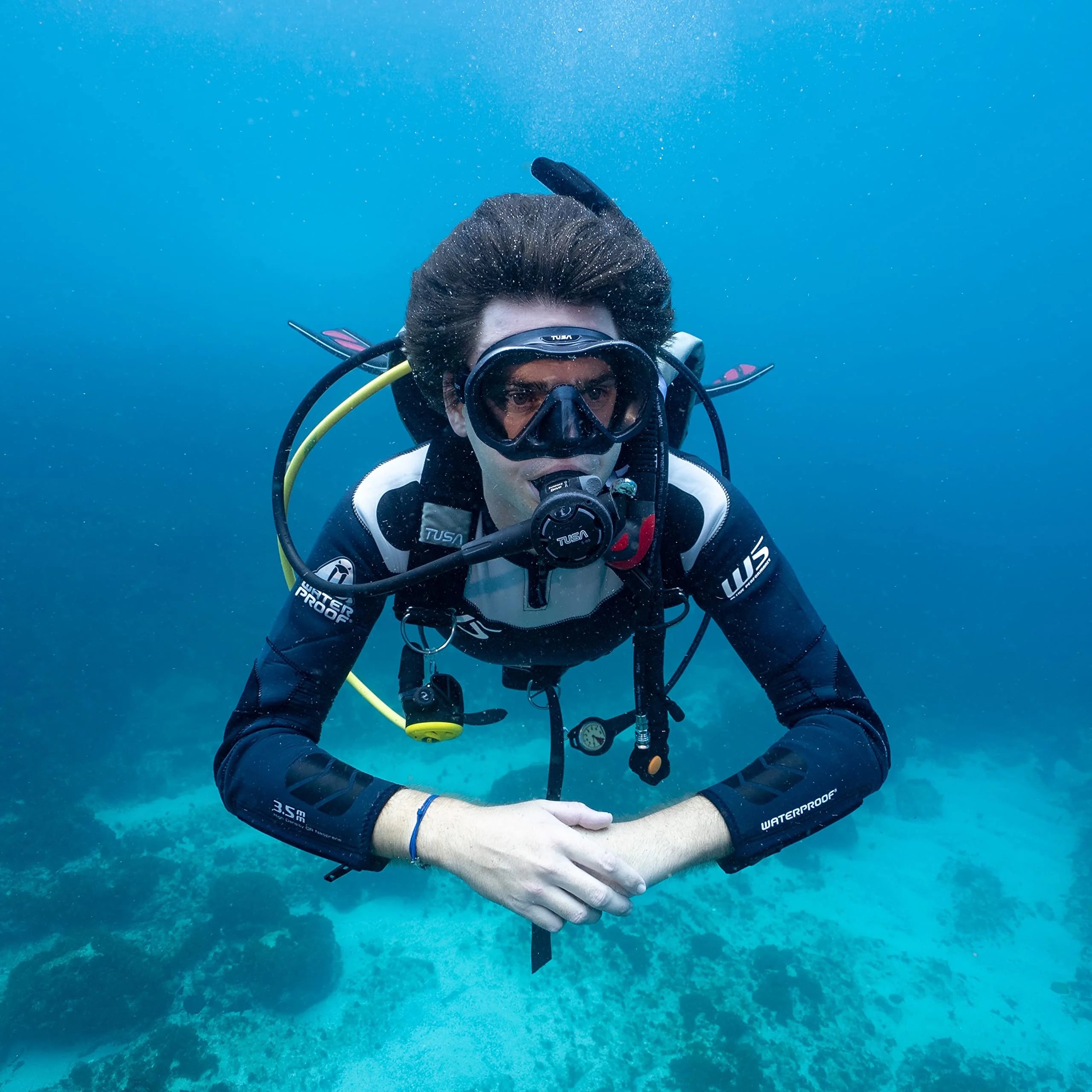 Gunmetal Scuba Diving Mask U16540