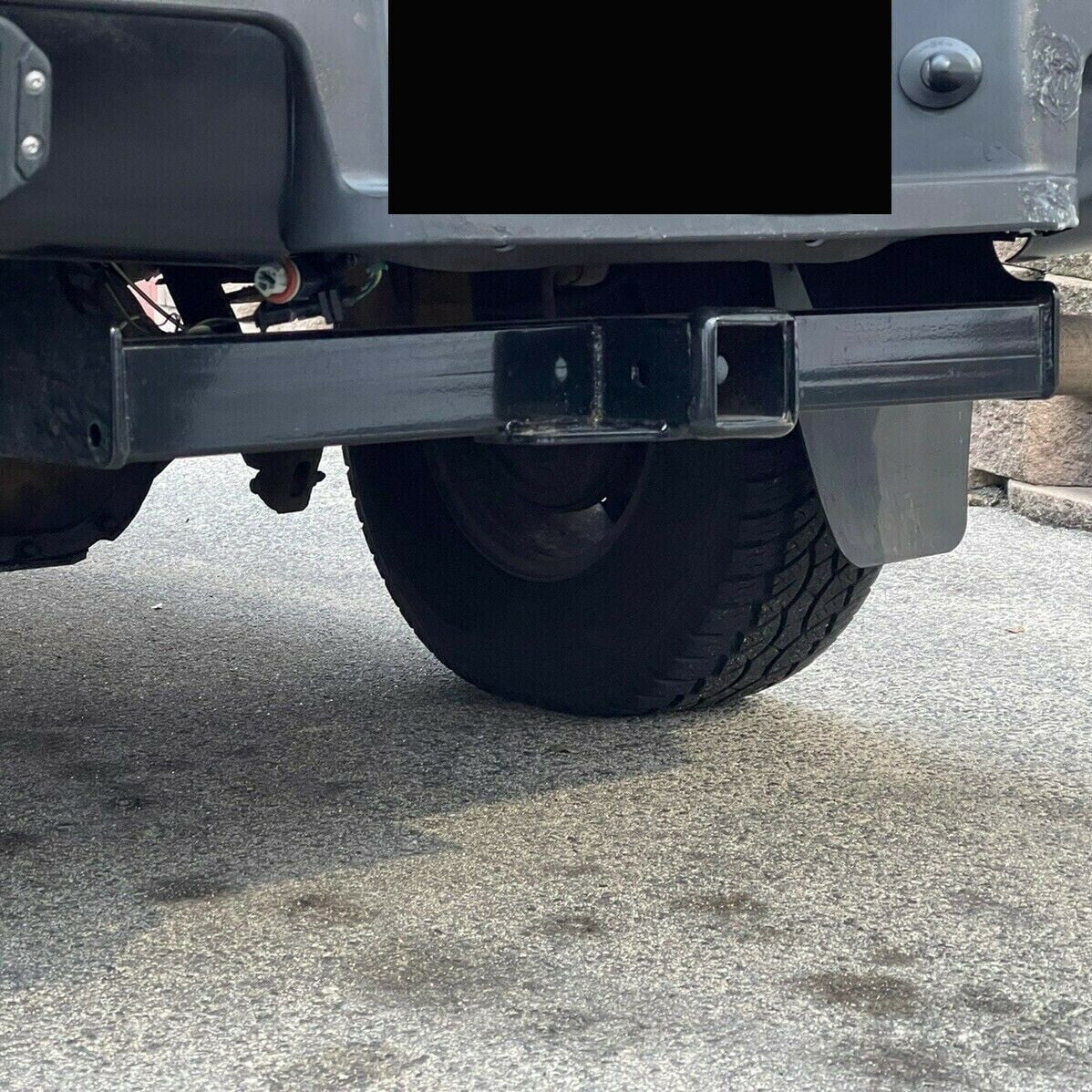 2" Rectangular Trailer Hitch Receiver E117161