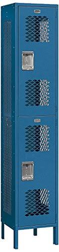 Blue Vented Metal Locker G94076