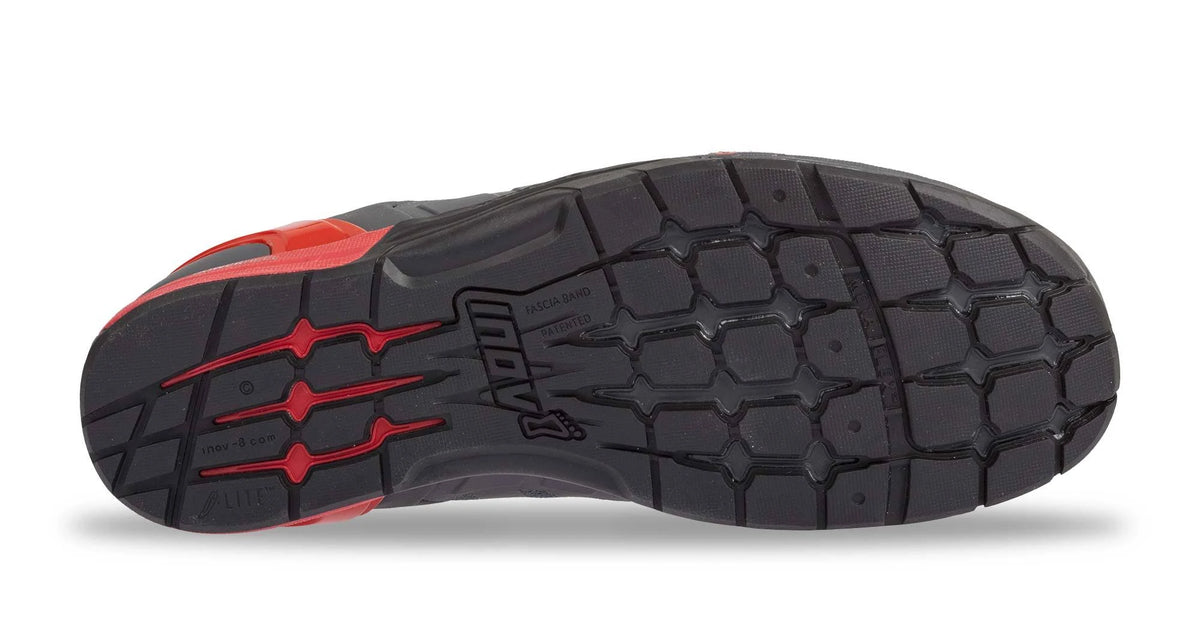 Grey Red Trainers C84849
