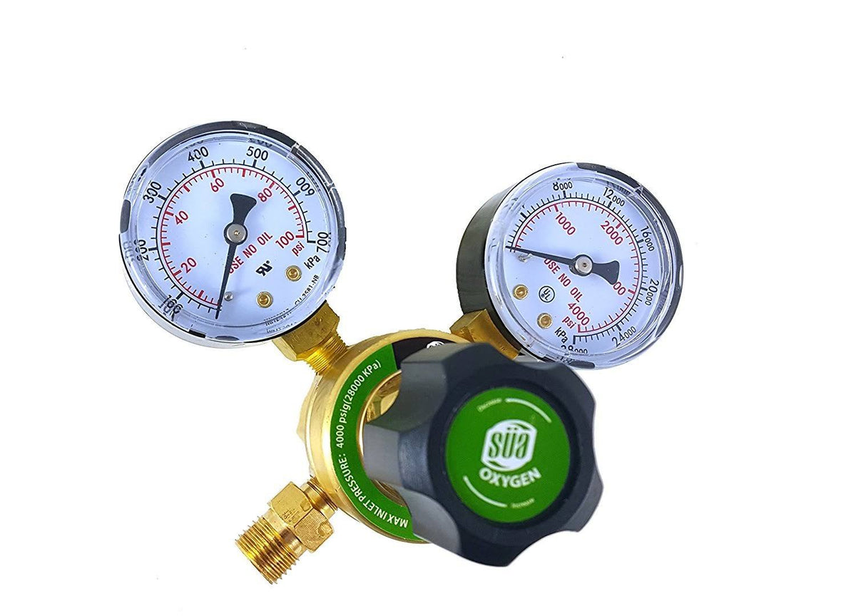 Oxygen and Propane/Propylene Regulators Welding Gas Gauges - Pair Q6280