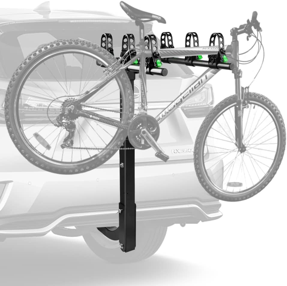 3 Bike Hitch Rack with 2-Inch Receiver Double Foldable Rack B27098