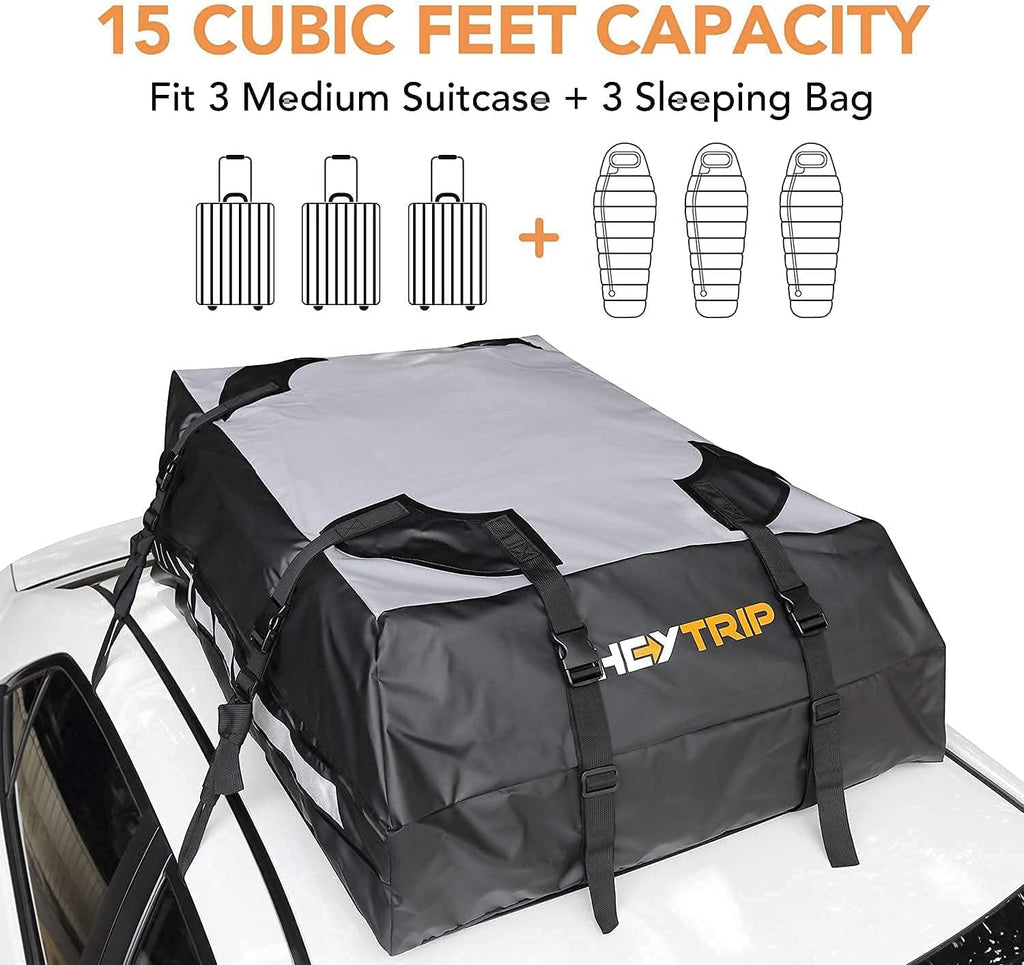 Waterproof Rooftop Cargo Carrier with Non-Slip Bottom U4164