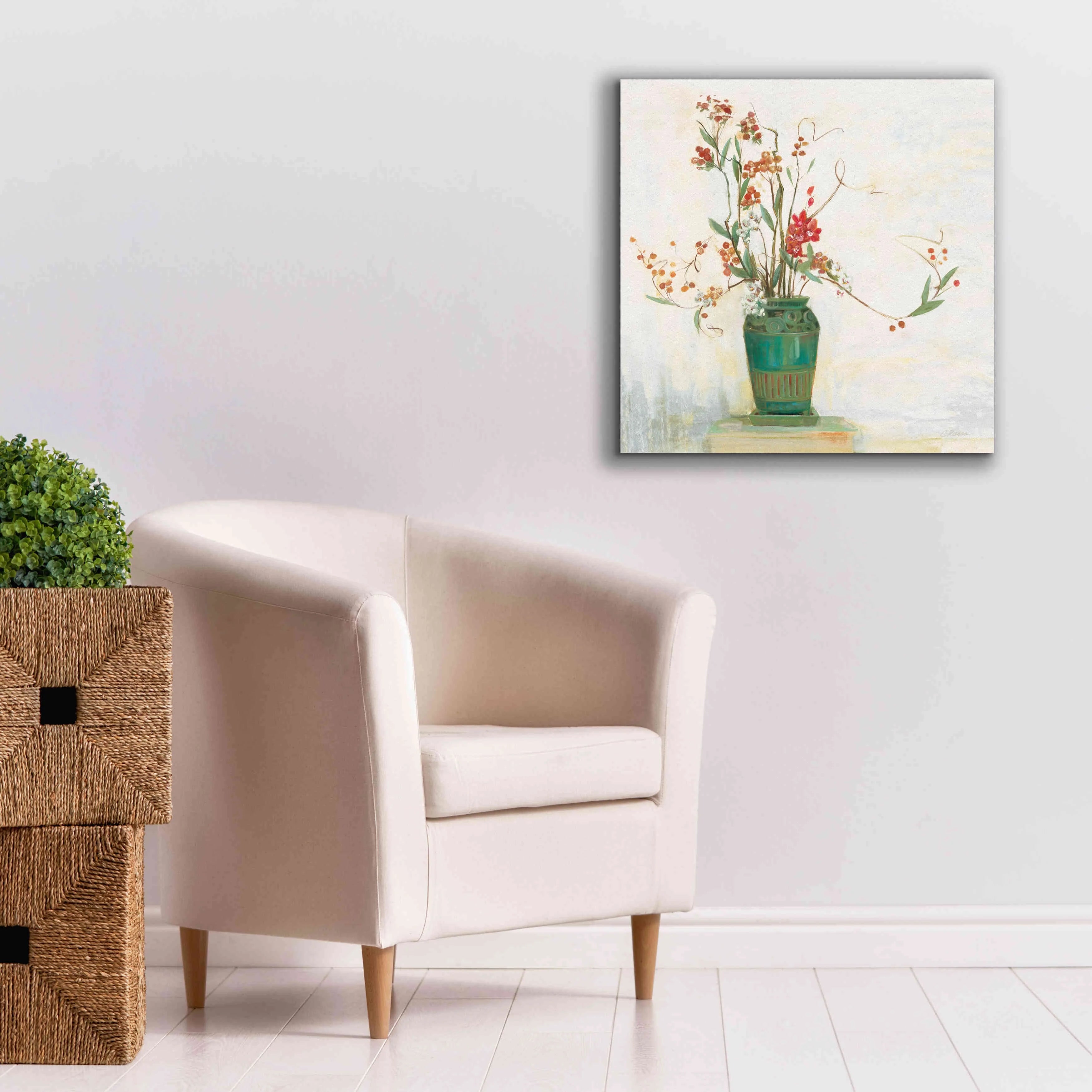 Giclee Canvas Wall Art, 26"x26" P343