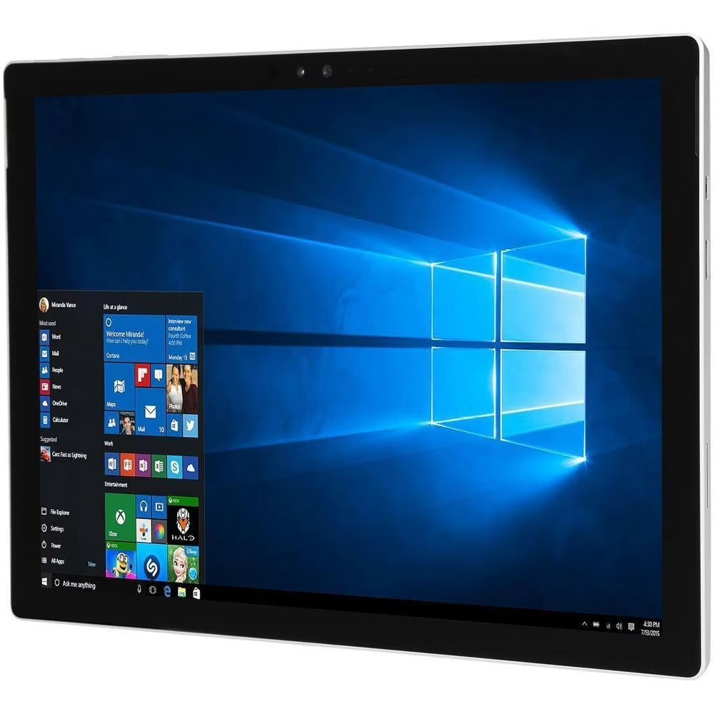 Restored 12.3" Intel Core I5-6300U 4GB RAM 128GB SSD Windows 10 Pre-Owned Surface Pro E54977