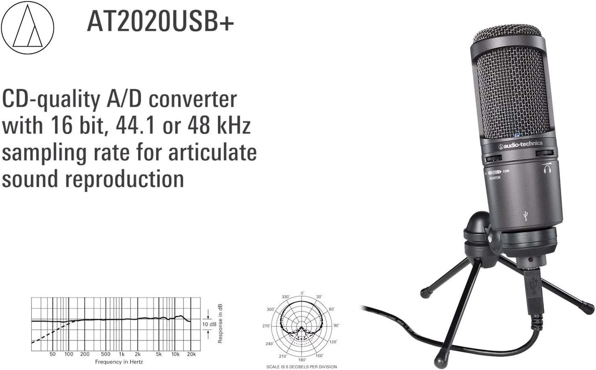 Streaming/Podcasting Pack Bundle with Pop Filter and USB Extension Cable C726474