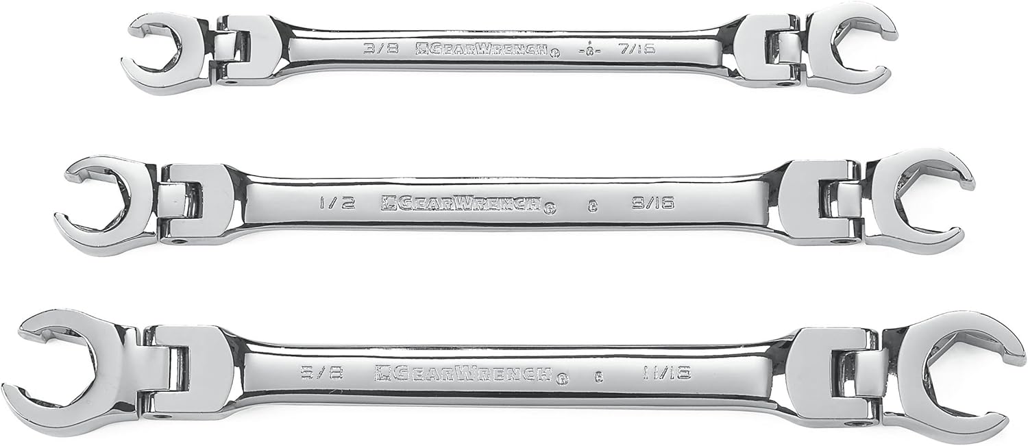 6 Pc. Metric Flare Nut Wrench Set Y8703