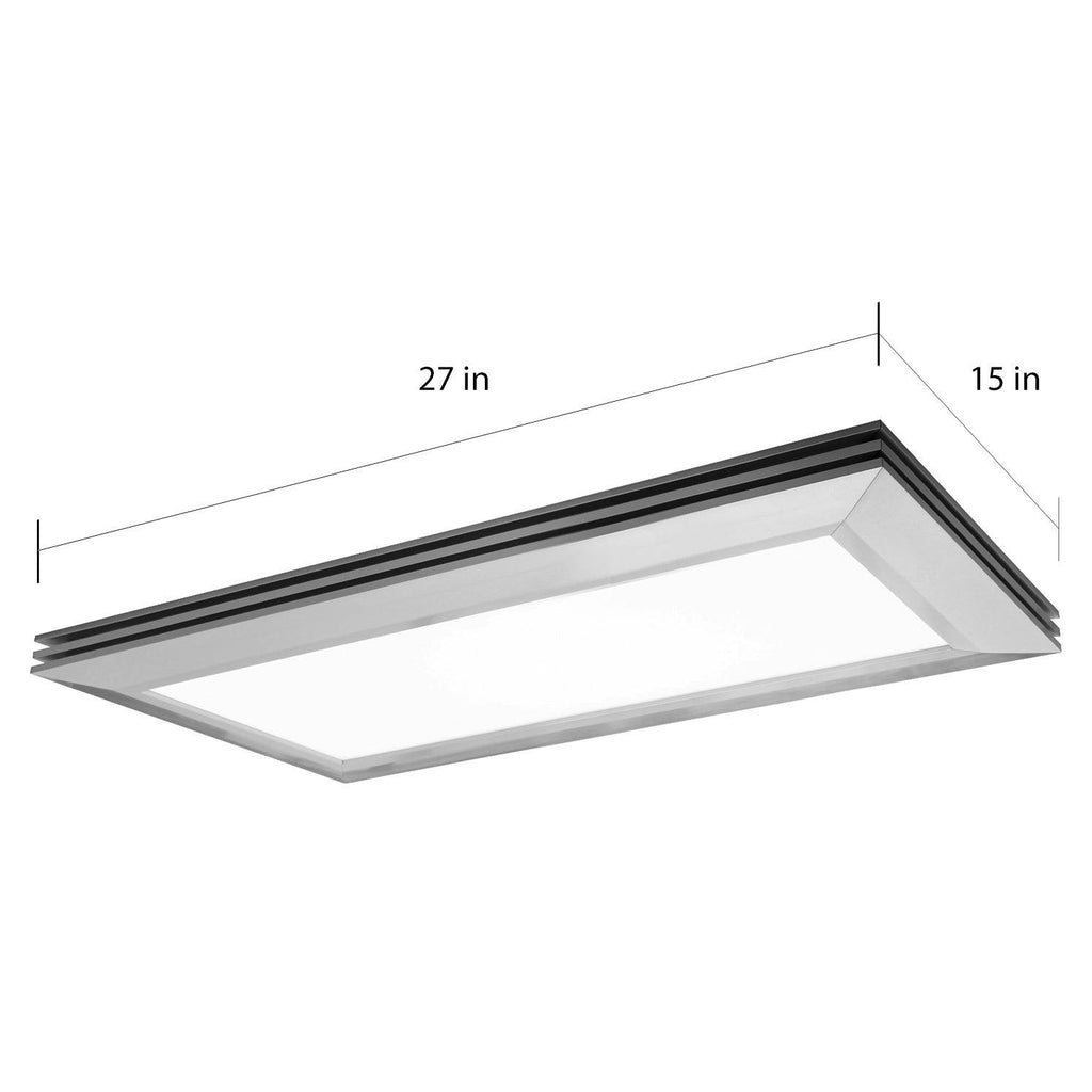 Satin Nickel LED Flush Mount Light M385