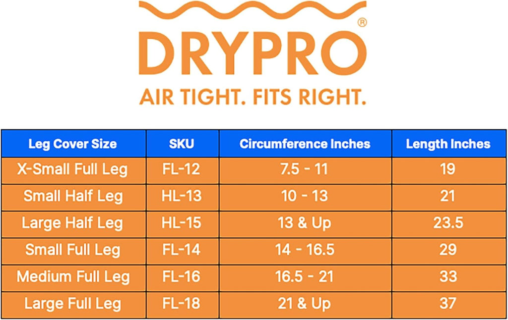 Waterproof Full Leg Cast Cover, Pack of 2 Q689