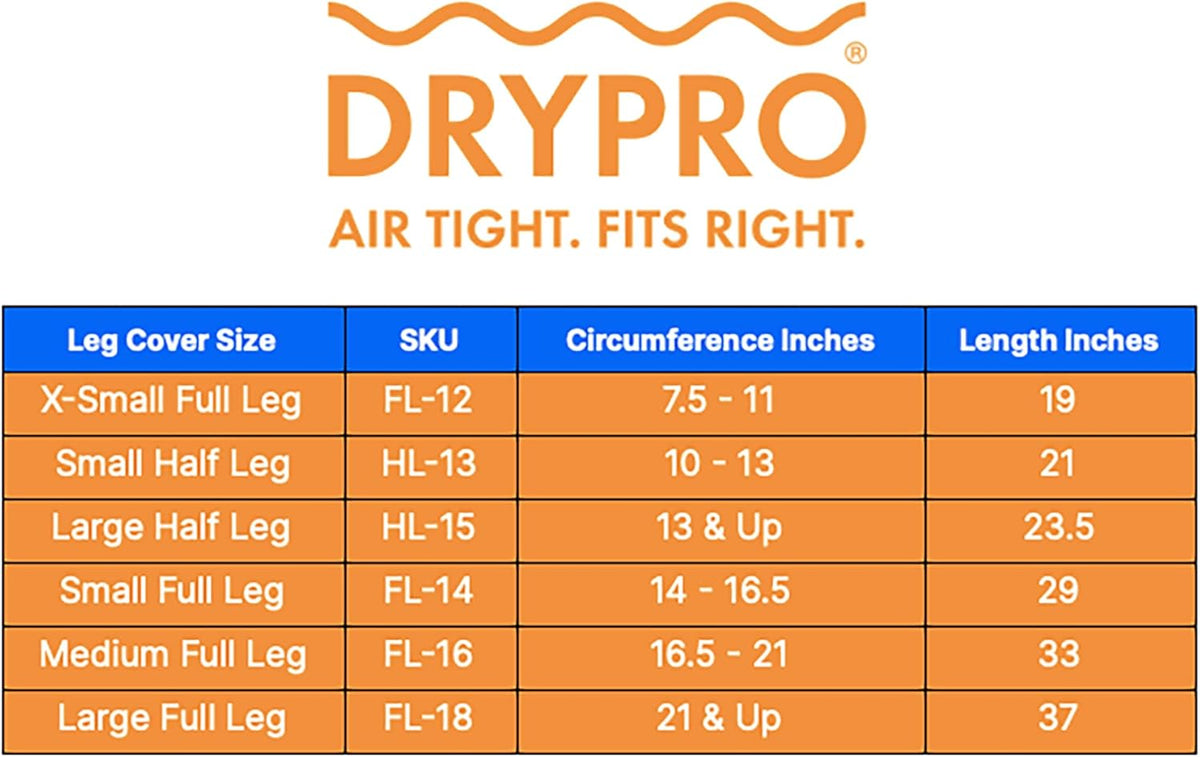 Waterproof Full Leg Cast Cover, Pack of 2 Q689