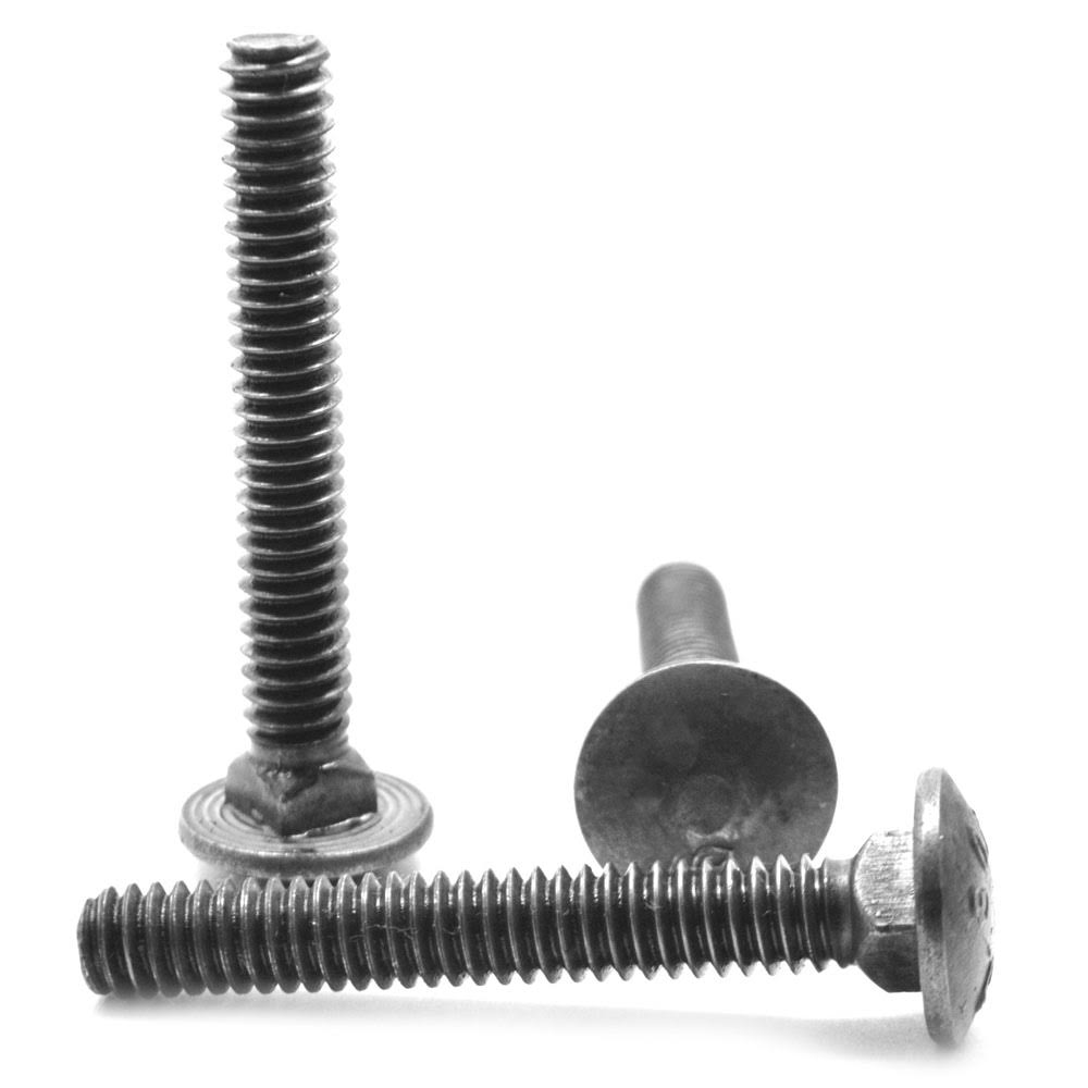 1/2x22-13 x 1x22 Coarse Thread A307 Grade A Carriage Bolt Low Carbon Steel V652778