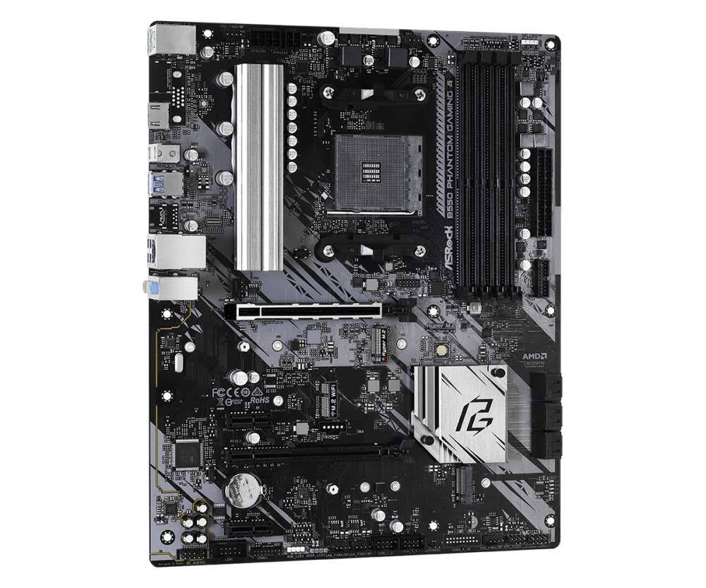 ASRock B550 Phantom Gaming 4 AMD AM4 ATX Motherboard E191