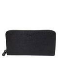 Black Leather Travel Wallet A406539