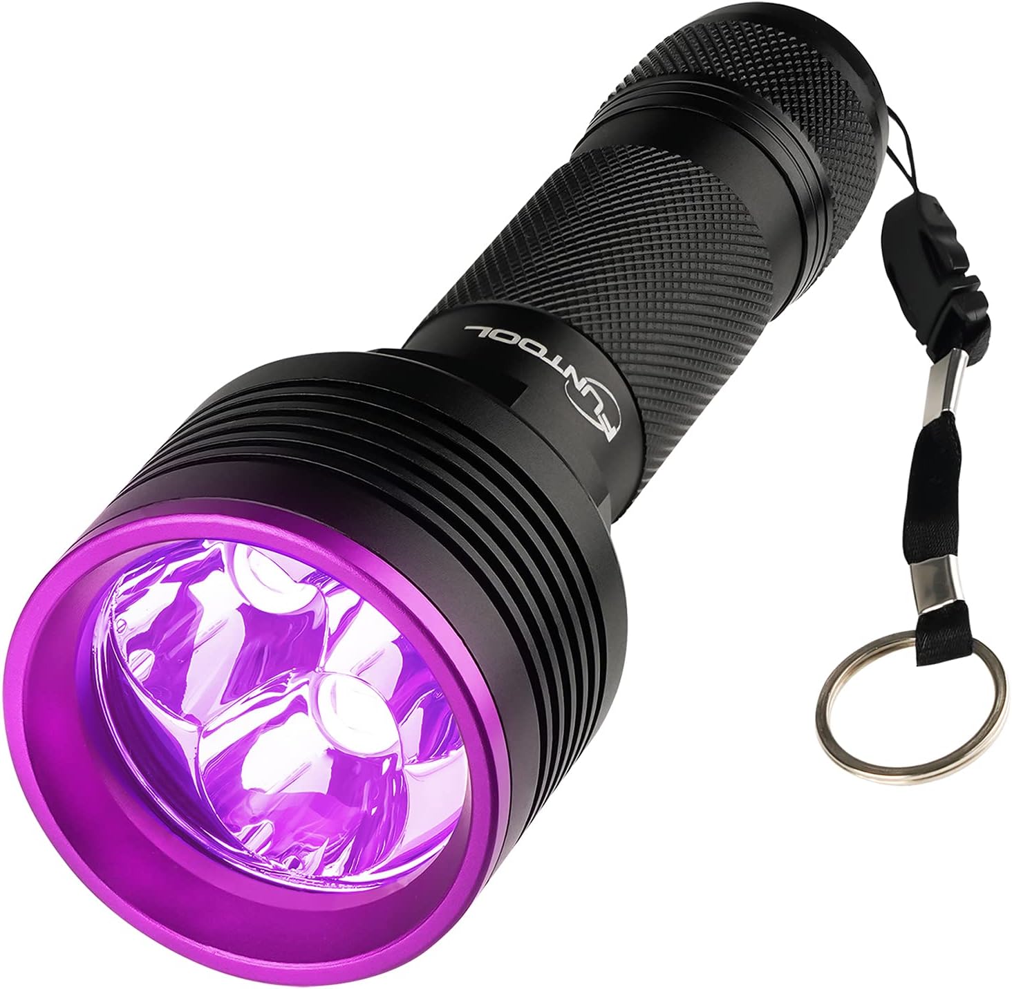 Black Light Flashlight UV Flashlight Rechargeable Ultraviolet 385-395nm J224