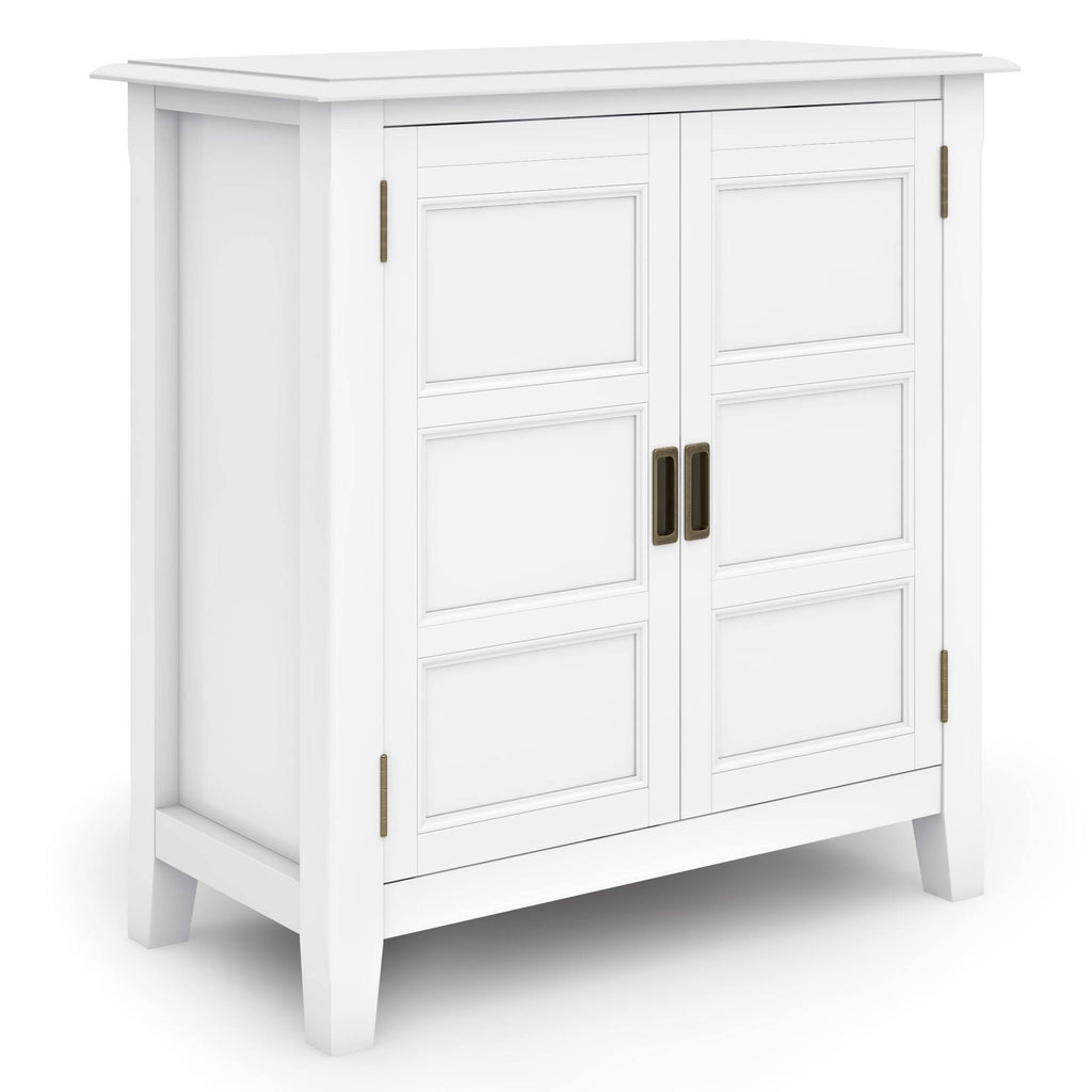 Solid Wood Low Storage Cabinet in Espresso Brown N6609