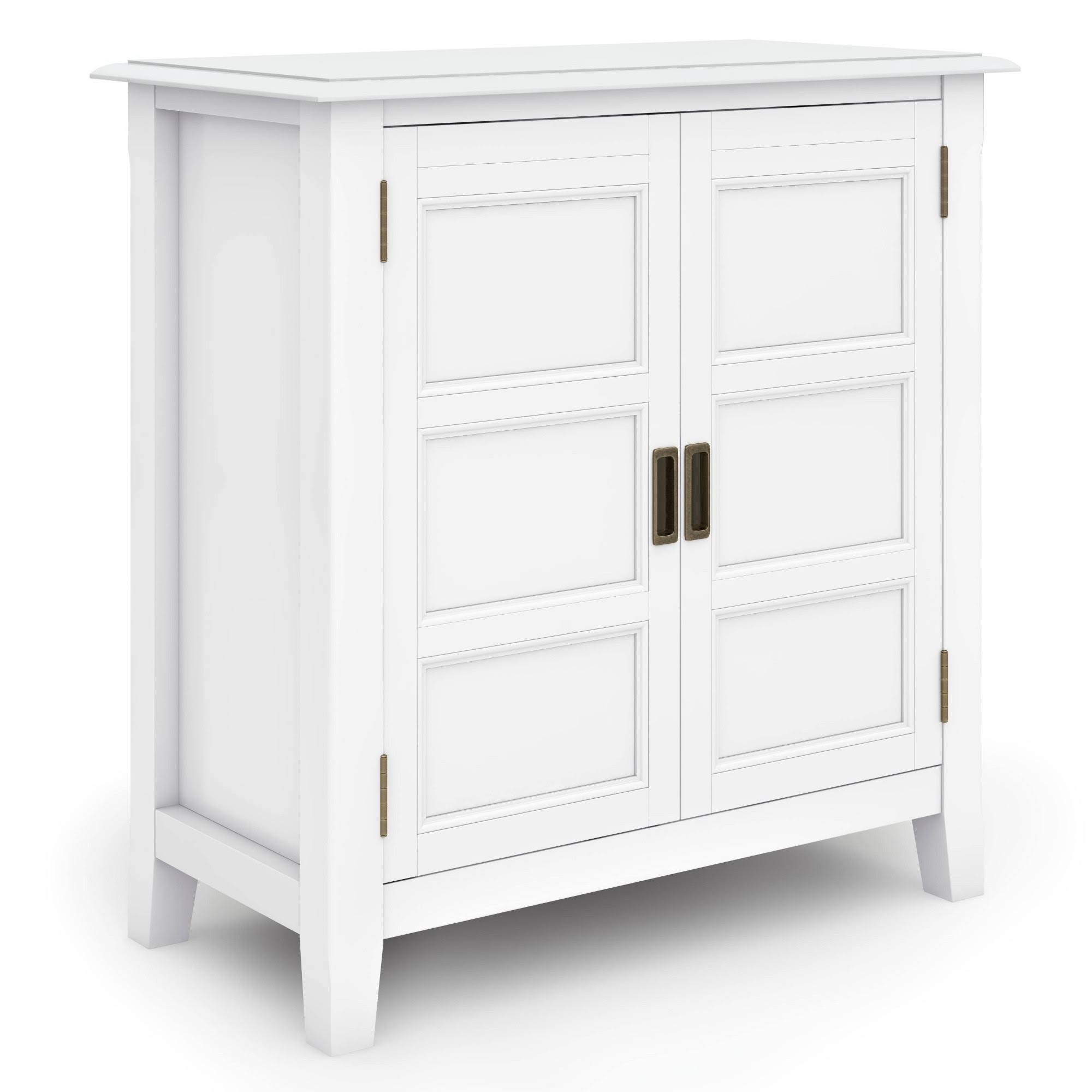 Solid Wood Low Storage Cabinet in Espresso Brown N6609