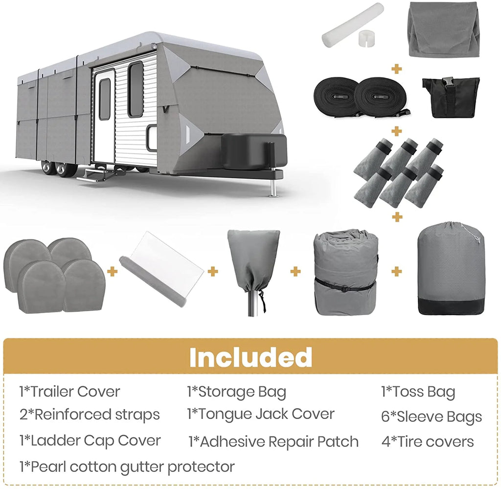 RV Cover with 4 Tire Covers C9359