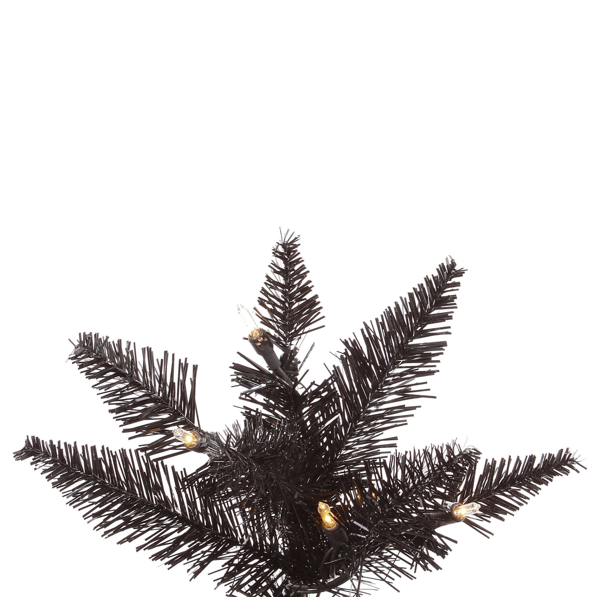 Black Slim Fir Dural Artificial Tree V902