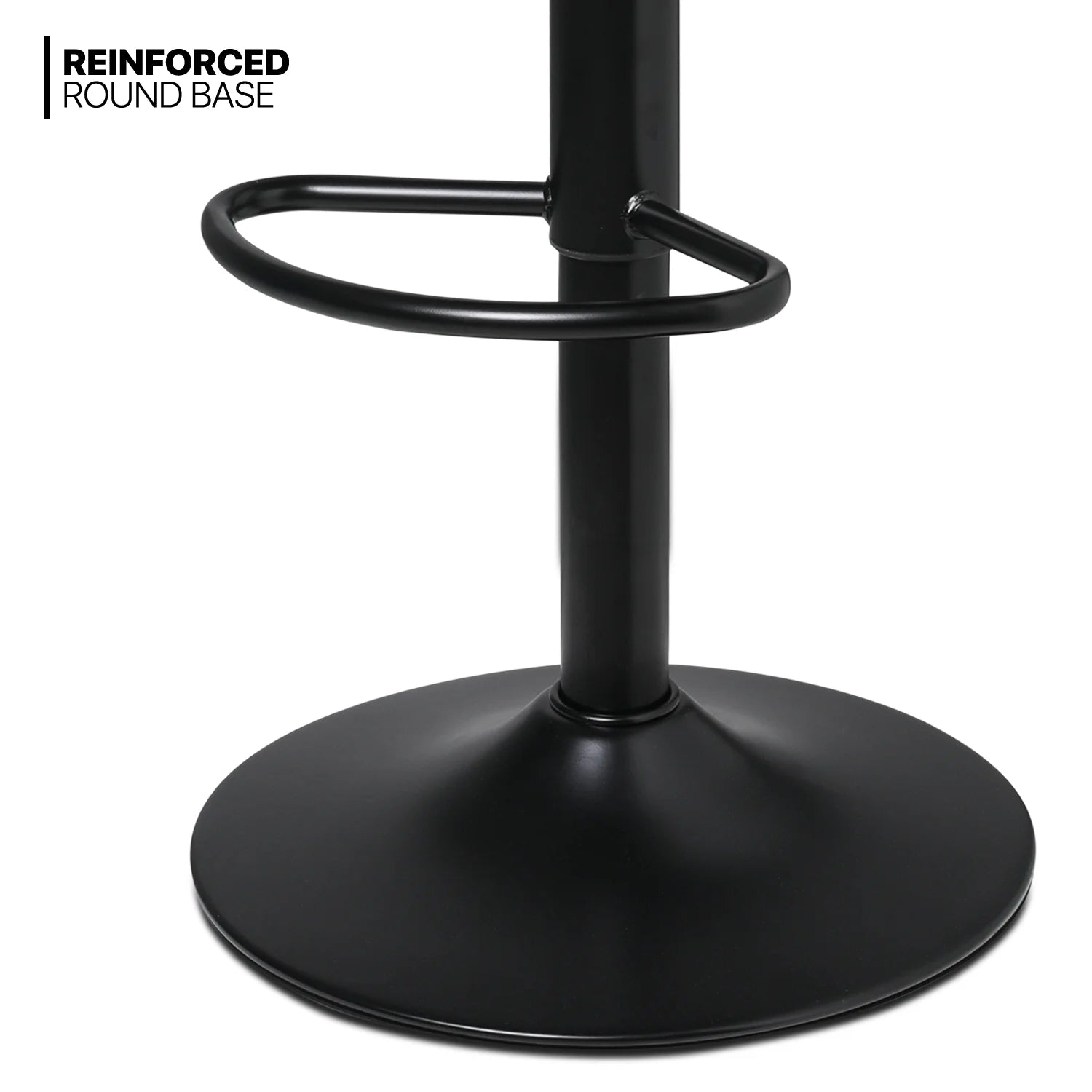 Blue/Black 3 Piece Bar Table and PU Leather Bar Stools A126442