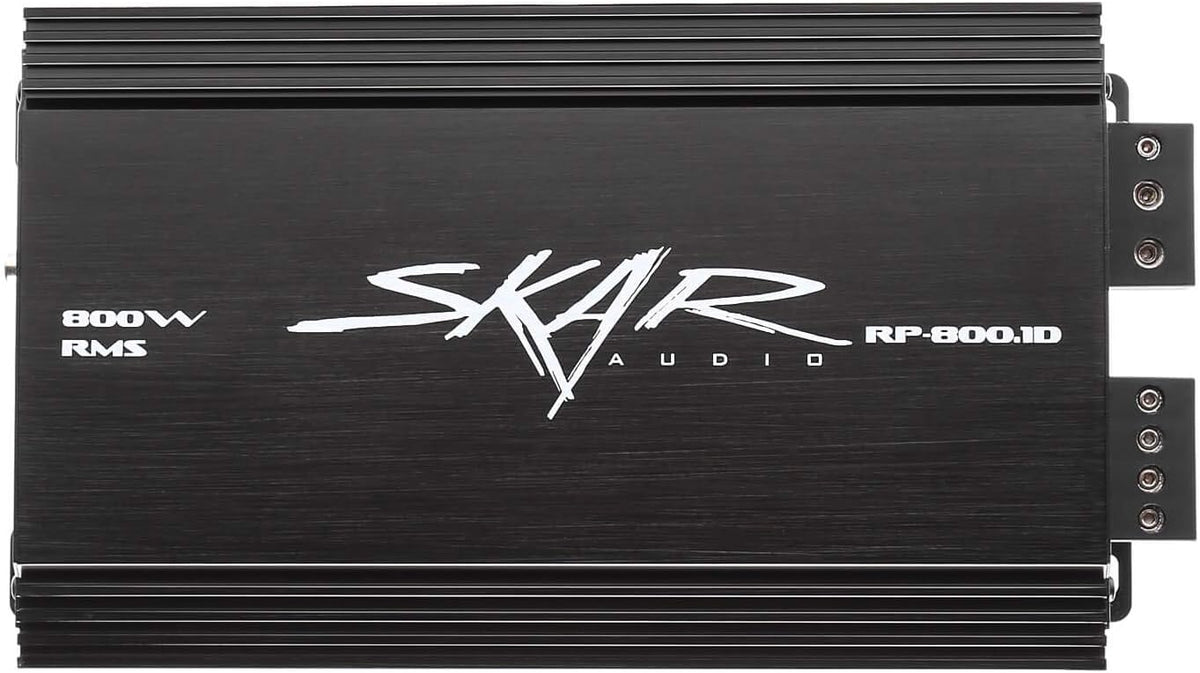 Dual 8" 1,400 Watt Subwoofer Bass Package with Loaded Enclosure and Amplifier T16092