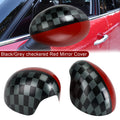 Red Mirror Cover for MINI Cooper Hardtop F446