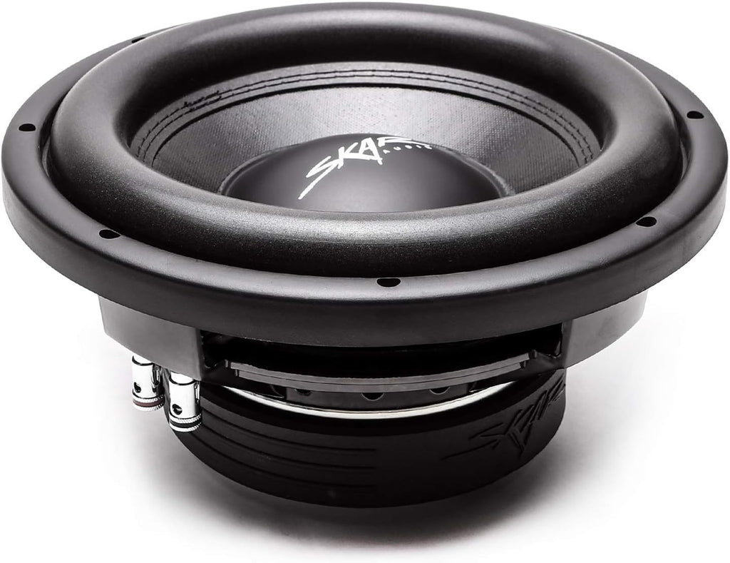 800W Max Power Dual 4 Ohm Shallow Mount Car Subwoofer B4176