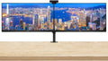 27 Inch FHD IPS LED Backlit LCD Anti-Glare Monitor 2-Pack Bundle with Full HD 1080p Webcam and Dual Monitor Stand X498