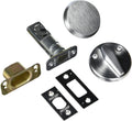 Satin Chrome One Sided Deadbolt Pack of 2 C100
