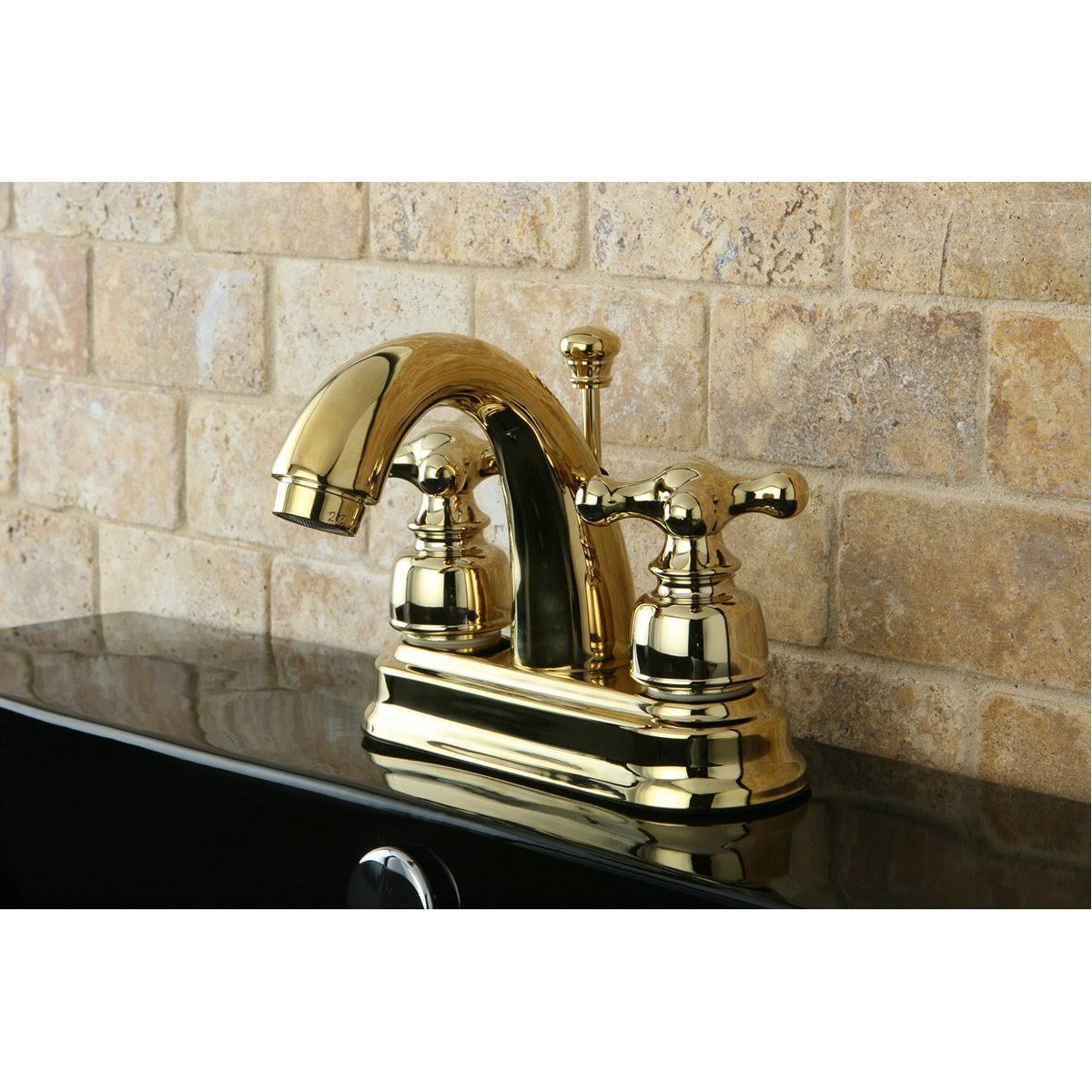 4-Inch Centerset Lavatory Faucet, Oil Rubbed Bronze N680