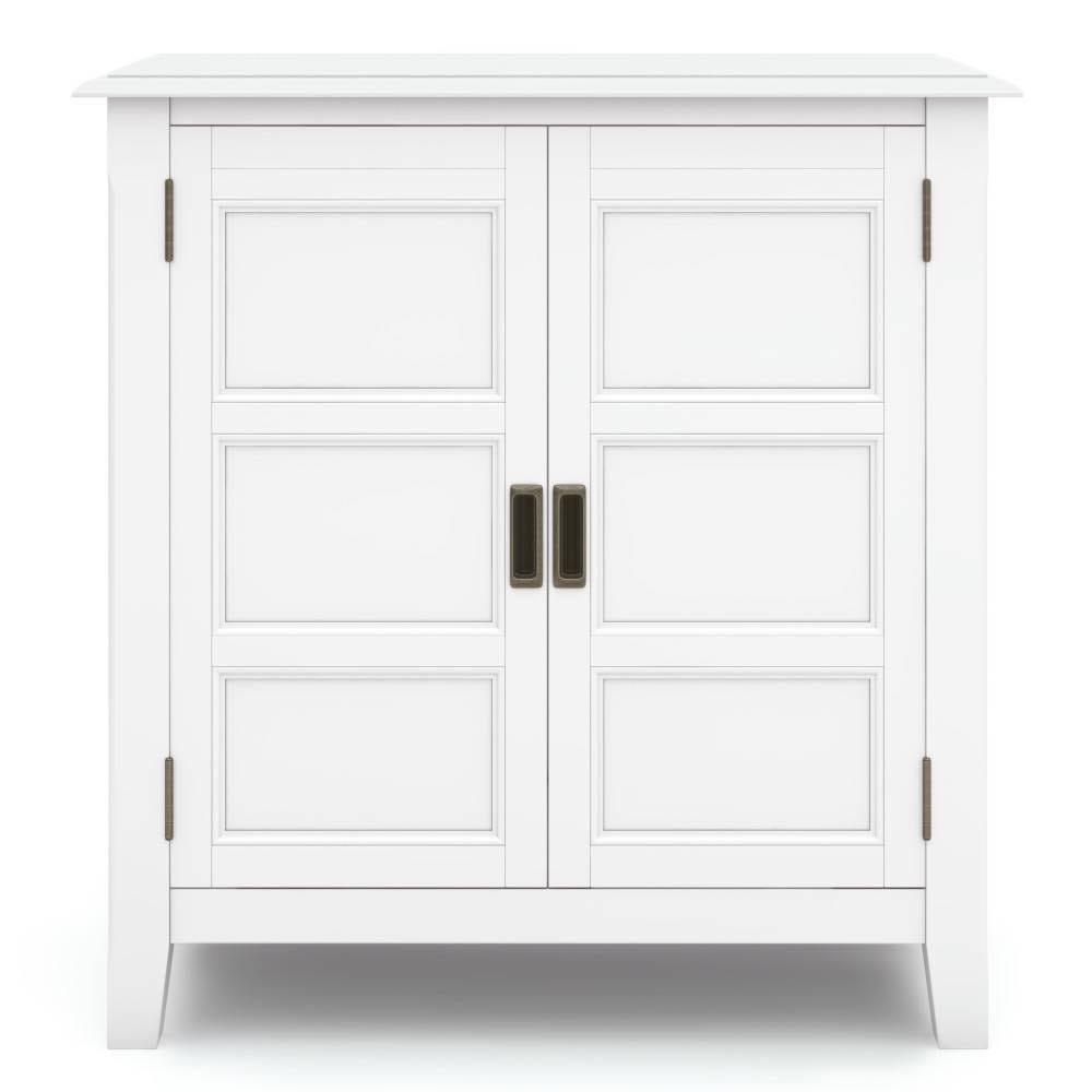 Solid Wood Low Storage Cabinet in Espresso Brown N6609