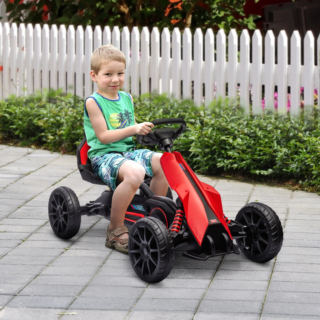 Kids Pedal Go Kart with Adjustable Seat X610229