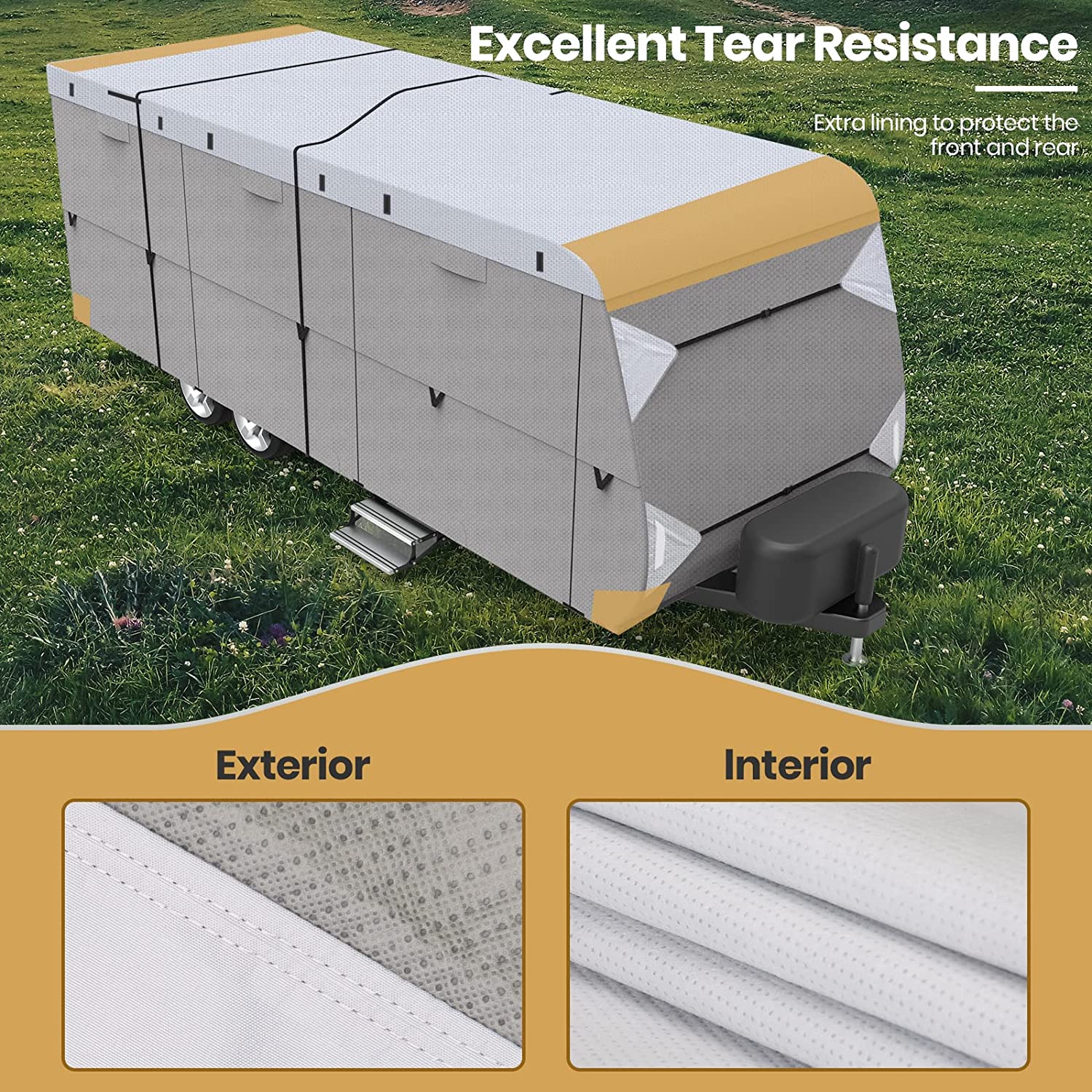 RV Cover with 4 Tire Covers C9359