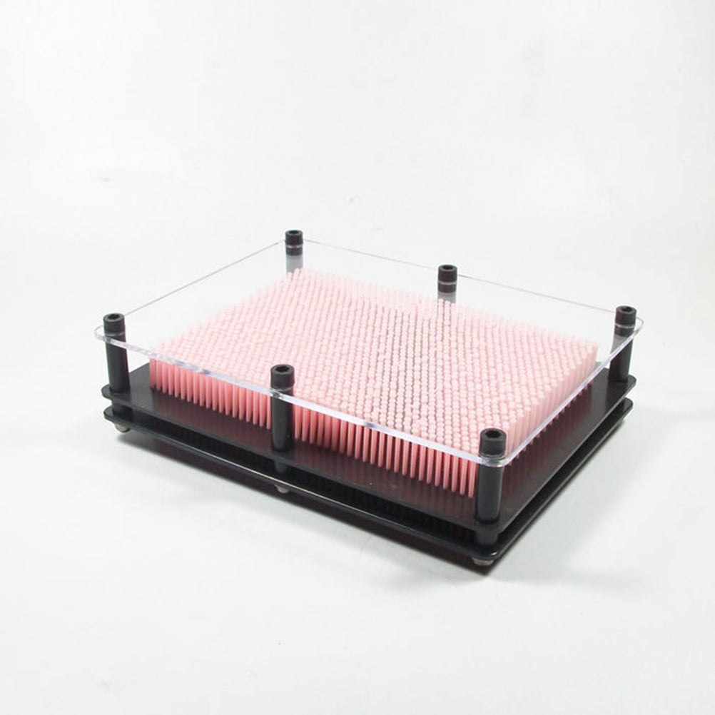 Medium Size Pink 3-Dimensional Pin Art Board Toy E138