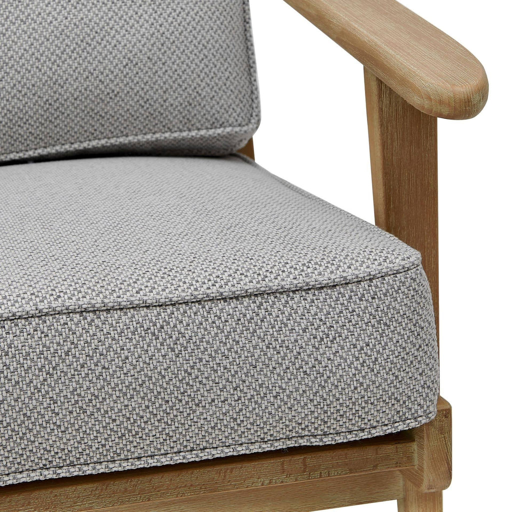 Fabric Accent Arm Chair, Gray Y654