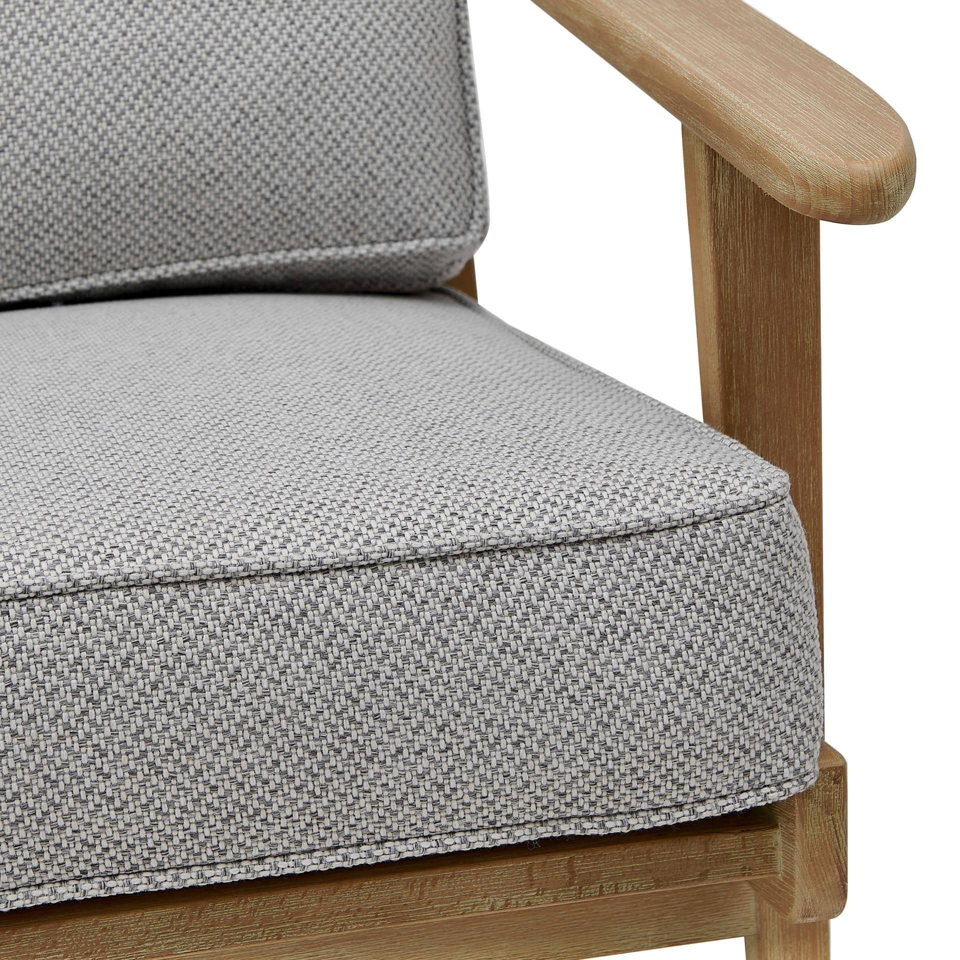 Fabric Accent Arm Chair, Gray Y654