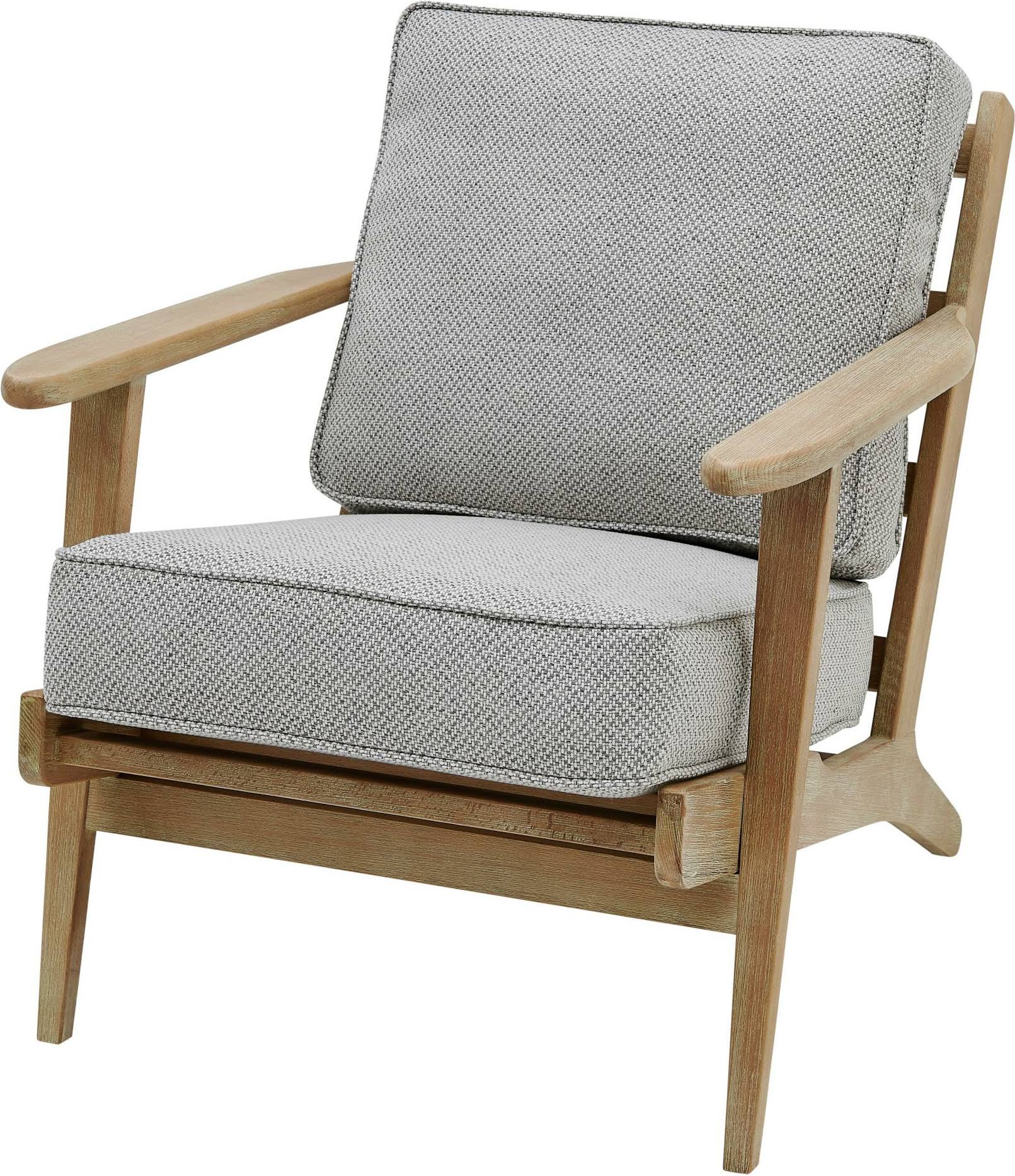 Fabric Accent Arm Chair, Gray Y654