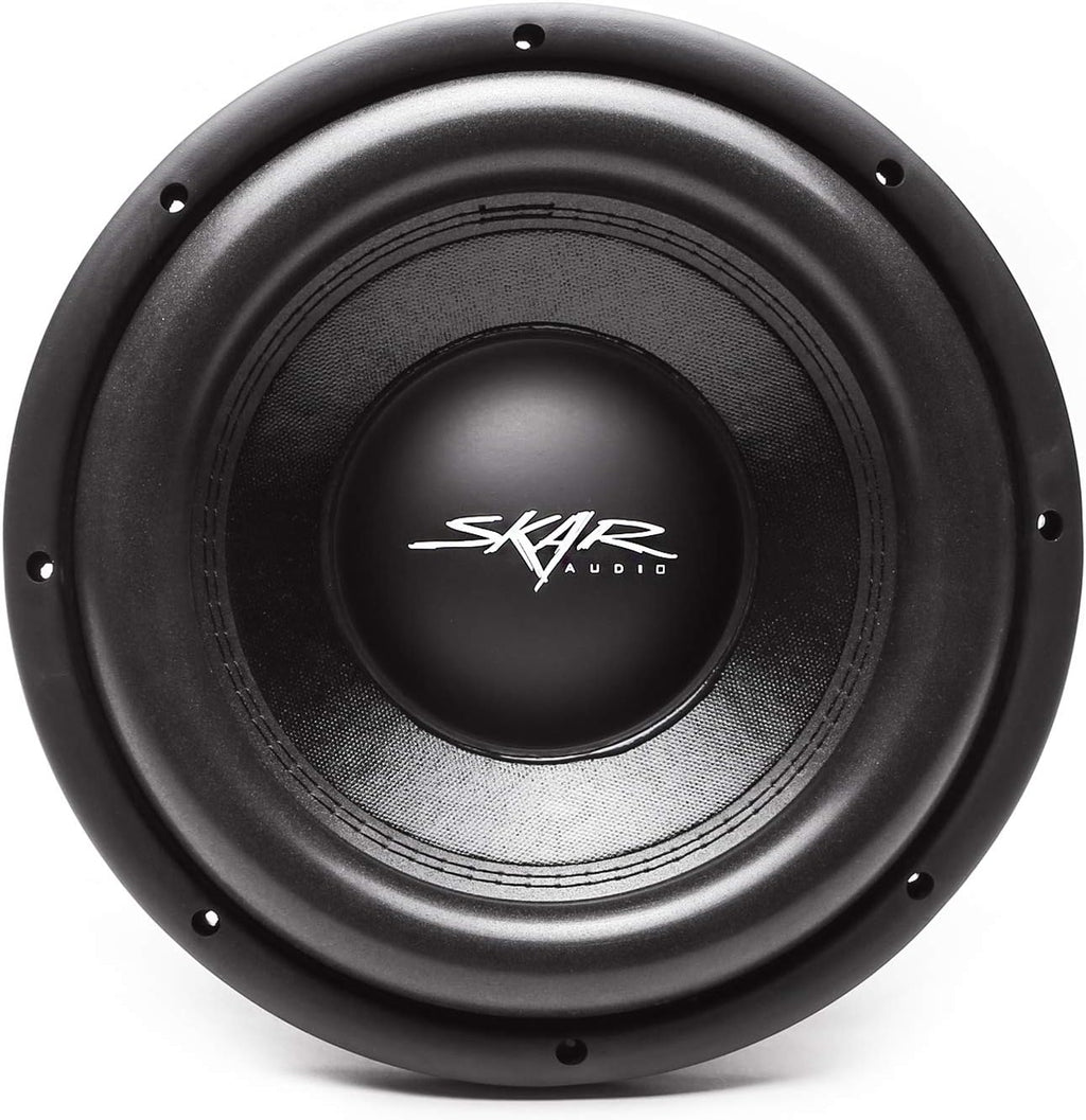 800W Max Power Dual 4 Ohm Shallow Mount Car Subwoofer B4176