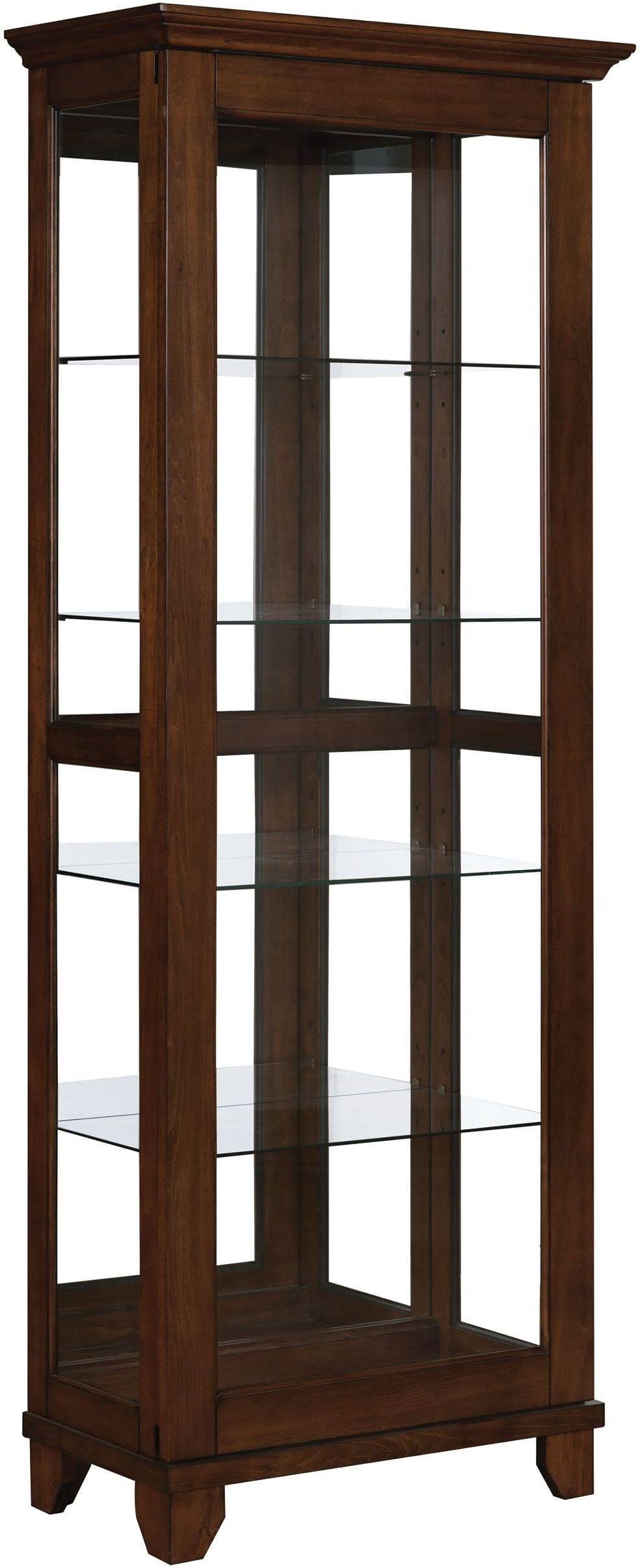 Warm Brown Curio Cabinet W31376