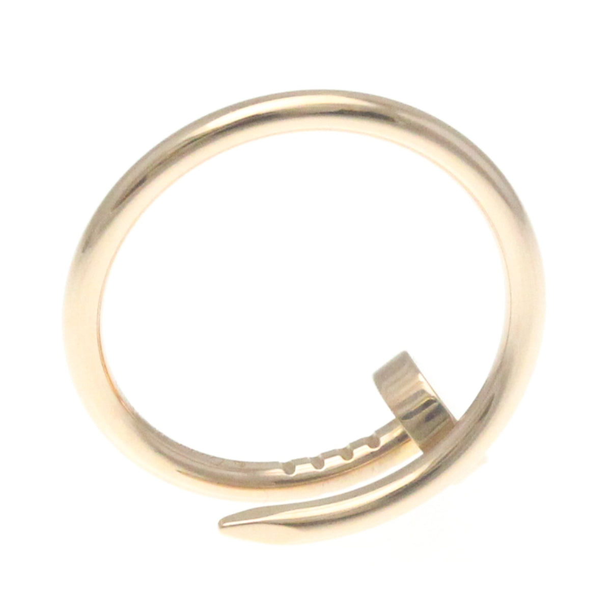 Pink Gold Band Ring U736
